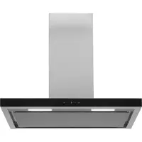 Everglades EVCH9846I - Afzuigkap - Recirculatie - Inox - 90CM - Met Krachtige Motor van 800M3/H - Inclusief Koolstoffilters - Energieklasse A - 4 Standen - Tiptoets - Digitaal - 5 Jaar Garantie