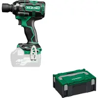 HiKOKI WR36DH WR36DHW2Z Accu-slagmoersleutel 380 Nm 36 V/DC Aantal meegeleverde accus: 0 Zonder accu, Zonder lader