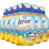 Lenor Fresh Air Zonnestralen - Wasverzachter - 6 x 34 Wasbeurten Voordeelverpakking