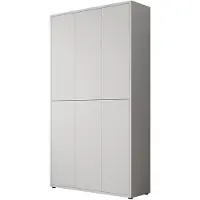Meubella Schoenenkast Amber - Wit - 109 cm