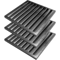 Allspares Lamellenfilter 450x450x25mm voor Horeca Afzuigkap