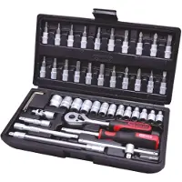 Ks Tools Steeksleutelset - - CLASSIC 917.0648 - 48 stuks - Chroom Vanadium - Robuuste koffer