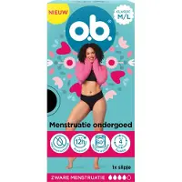 O.B. 2x O.b. Herbruikbaar Menstruatie Ondergoed M/l