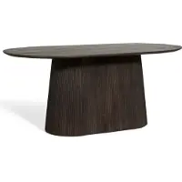 Fonq Grand Eettafel Donkerbruin Mangohout - 230 x 110 cm