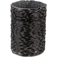 Clayre & Eef Zwarte Waxinelichthouder Ø 10*15 cm 6GL3150