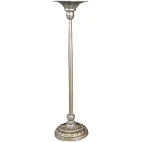 Clayre & Eef Zilvere Kandelaar Ø 12*50 cm 6Y4481L
