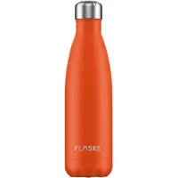 FLASKE Sunrise - RVS Drinkfles van 500ML- Geschikt als waterfles, thermosfles en thermoskan