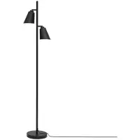 It´s about RoMi Vloerlamp Bremen, zwart, Woon-/ Eetkamer, metaal, Modern, vloerlamp