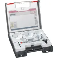 Kwb 598260 Gatenzaagset 7-delig 35 mm, 44 mm, 51 mm, 65 mm, 68 mm C45 1 stuk(s)