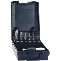 Exact 05937 DIN 3126 Tapboren 7-delig Metrisch M3, M4, M5, M6, M8, M10 Rechtssnijdend DIN 3126 HSS 1 set(s)