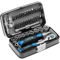 Högert Technik HT1R462 - Gereedschapsset - 1/4-Inch - 38 Delen - CrV Staal