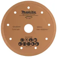 Makita Zaagbladen, Diamant schaar 125mm Nat
