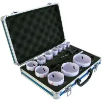 Makita D-47298 Gatenzaagset 14-delig 19 mm, 22 mm, 25 mm, 29 mm, 35 mm, 38 mm, 44 mm, 51 mm, 57 mm, 68 mm, 75 mm 1 set(s)