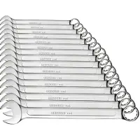Gedore R09115016 Set ring- / steeksleutel