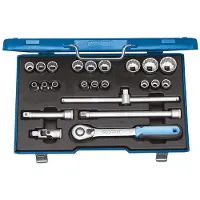 Gedore D19 EMU-20 2545845 Dopsleutelset Metrisch 1/2 (12.5 mm) 23-delig