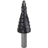 Bosch 2608588066 2608588066 HSS Getrapte boor Gezamenlijke lengte 70.5 mm TiAIN 3 vlakken schacht 1 stuk(s)