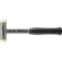 HALDER SUPERCRAFT 3377030 stalen steel, nylon, terugslagvrije hamer, 30 mm