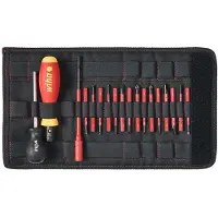 Wiha TorqueVario-S electric Momentschroevendraaierset VDE 19-delig 1 - 5 Nm DIN EN ISO 6789