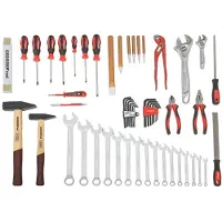 Gedore rode R21000059 gereedschapset ALLROUND, los, 59-delig, artikelnummer 3301632