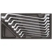 Gedore 3301697 R22150000 Dubbele ringsleutelset 8-delig Sleutelbreedte (metrisch) 07 - 29 mm