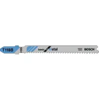 Bosch - Decoupeerzaagblad T 118 B Basic for Metal - 100 stuks