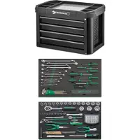 Stahlwille 98830189 93 TOP BOX/130 Gereedschapsbox Zwart