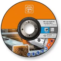Fein 63709013010 Doorslijpschijf recht 125 mm 25 stuk(s)