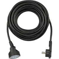 Brennenstuhl Verlengsnoer | | 10 meter (Gehoekt, 3x 1.5 mm², Zwart)