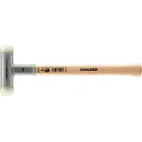 HALDER Supercraft-Schonhammer Hickorystiel | Ø 30, 1 nylon insert 1 nylon inzetstuk