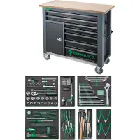Stahlwille 98830194 Werkbank (b x h x d) 1150 x 1045 x 500 mm Antraciet