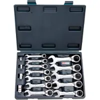 Ks Tools 503.4653 503.4653 Ring-steeksleutelset Sleutelbreedte (inch) 3/4