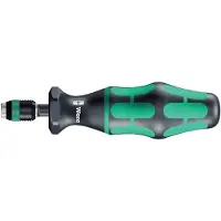 Wera Serie 7400 Kraftform Draaimomentschroevendraaiers | met een af fabriek vast vooringestelde meetwaarde (0,3-1,2 Nm) en Rapidaptor snelwisselhouder | handgreepmaat 105 mm - 05074715001