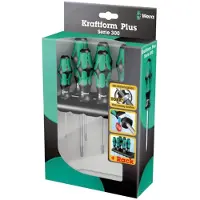 Wera 367/6 Torx Hf Kraftform Plus Schroevendraaierset 6 Stukken