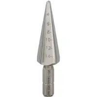 Bosch CONISCHE PLAATBOOR HSS ZESKANTSCHACHT 3-14, 60 MM 1/4