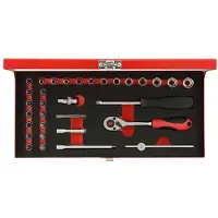 Gedore R49004033 3300000 Dopsleutelset 1/4