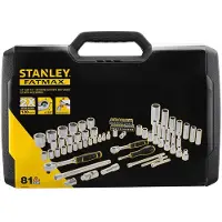 Stanley FATMAX Dopsleutelset 1/4" + 1/2" - 81 DELIG