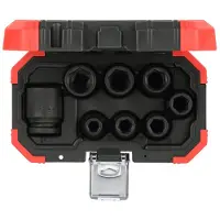 Gedore R63043003 8-delige Slagmoerdopsleutelset - 1/2''