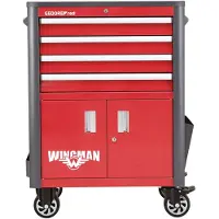 Gedore 3301688 Werkplaatswagen ABS kunststof, Plaatstaal Kleur (specifiek): Rood