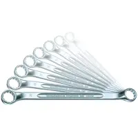 Stahlwille 96410704 2021-08-23 Dubbele ringsleutelset Sleutelbreedte (metrisch) 6 - 22 mm