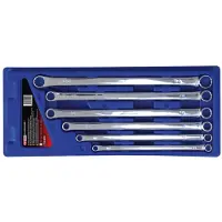 Ks Tools 518.0800 Dubbele ringsleutelset Sleutelbreedte (metrisch) 10 - 24 mm
