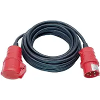 Brennenstuhl CEE verlengsnoer IP44 10m zwart H07RN-F 5G1,5 5-polig - 1167710