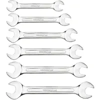 Gedore 3300958 R05125006 Dubbele steeksleutelset 6-delig Sleutelbreedte (metrisch) 6 - 17 mm
