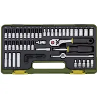 Proxxon 23280 Dopsleutelset Metrisch 1/4 (6.3 mm) 50-delig