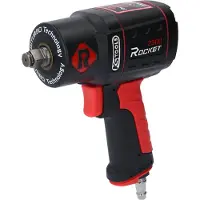 Ks Tools ROCKET II slagmoersleutel, pneumatisch, 1/2", 6,3 bar, 2300 Nm, 1/4"PT vierkant