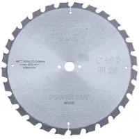 Metabo POWER CUT WOOD CLASSIC 628647000 Cirkelzaagblad 400 x 30 x 2.2 mm Aantal tanden: 28 1 stuk(s)
