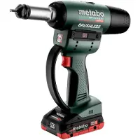 Metabo NMP 18 LTX BL M10 601788800 Accu-blindklinkmoerpistool 18 V 4 Ah Li-ion Incl. lader, Incl. 2 accus