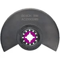 Bosch 2609256976 Lame Crantée Pour Scie Segment Acz 100 Swb Bim 100 Mm