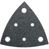 Fein 63717237010 Deltaschuurpapier Met klittenband, Geperforeerd Korrelgrootte (num) 60 Hoekmaat 80 mm 35 stuk(s)