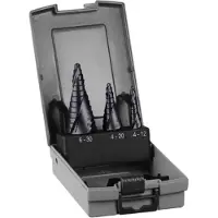 Bosch Powertools HSS-AlTiN stappenboren set 4 - 12 / 4 - 20 / 6 - 30 mm 3 st. ( 2608588069 ) 3-face schacht
