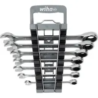 Wiha Ringratel-steeksleutelset | Incl. houder | 8-delig - 45244